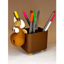 Tebifab Kalemlik -Boğa Masaüstü Kalemlik