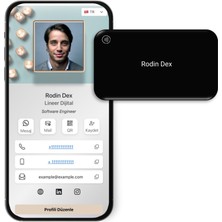 Lineer Dijital NFC Dijital Kartvizit HBCV00009V7LVD