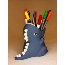 Tebifab Kalemlik -Mavi Dino Masaüstü Kalemlik