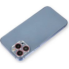 Eco Port Iphone 13 Pro Max Shine Kamera Lens Koruma Cam - Pembe