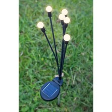 Gloriam Güneş Enerjili Bahçe Lambası – LED Top Aydınlatma, 2’li Set