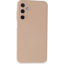 Eco Port Samsung Galaxy A25 5g Kılıf Nano Içi Kadife Silikon - Pudra