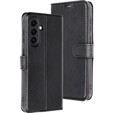 Eco Port Samsung Galaxy A16 5g Kılıf Trend S Plus Kapaklı Kılıf - Siyah