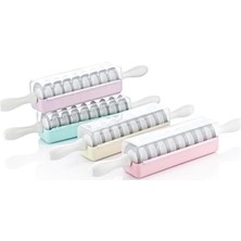 Pratik 9 Bıçaklı Mantı Kesme Merdanesi ( Lisinya )