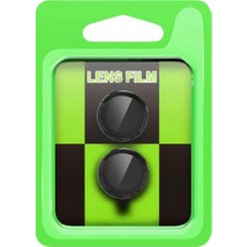 Eco Port Samsung Galaxy A07 Raze Metal Kamera Lens - Siyah