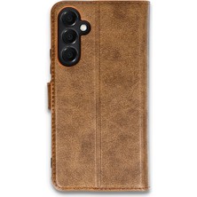 Eco Port Samsung Galaxy A05S Kılıf Trend S Plus Kapaklı Kılıf - Taba