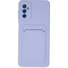 Eco Port Samsung Galaxy A14 4g Kılıf Kelvin Kartvizitli Silikon - Lila