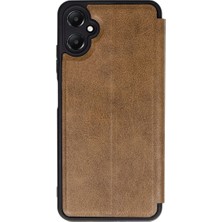 Eco Port Samsung Galaxy A05 Kılıf Flip Cover - Taba
