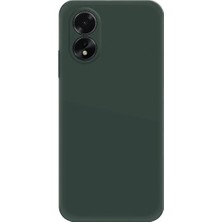 Eco Port Oppo A38 Kılıf First Silikon - Koyu Yeşil
