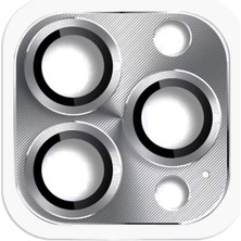 Eco Port Iphone 16 Pro Max Pers Alüminyum Kamera Lens - Gri