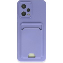 Eco Port Xiaomi Redmi Note 12 4g Kılıf Kelvin Kartvizitli Silikon - Lila