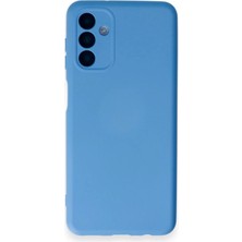 Eco Port Samsung Galaxy A14 4g Kılıf Nano Içi Kadife Silikon - Mavi