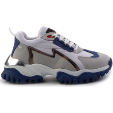 Bambi Gri Beyaz  Kadın Sneaker K01228400102