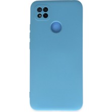 Eco Port Xiaomi Redmi 9c Kılıf Nano Içi Kadife Silikon - Mavi