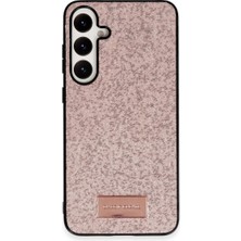 Eco Port Onegif Samsung Galaxy A25 5g Bright Simli Kapak - Pembe