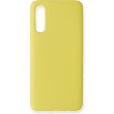 Eco Port Samsung Galaxy A70 Kılıf Nano Içi Kadife Silikon - Sarı