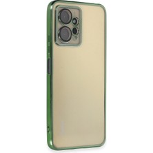 Eco Port Xiaomi Redmi Note 12 4g Kılıf Razer Lensli Silikon - Yeşil