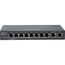 Ruijie-Reyee RG-EG210G-P 8 Port Poe+ 10-100-1000 Mbps Yönetilebilir Switch Çelik Kasa