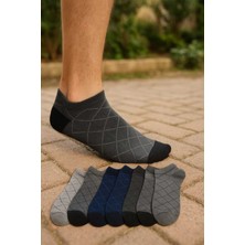 Tenra Kokulu Erkek Çorap 10 Adet Avantajlı Paket Karışık Renk Pamuklu