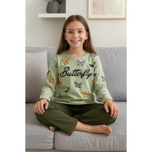 Tenra Kız Çocuk Pijama Takımı %100 Pamuk
