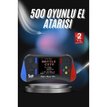 3.5 Inç 500'Ü 1 Arada Klasik Oyun Konsolu Nostalji Oyunlu Atari - Lisinya