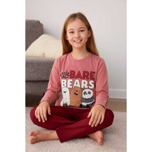 Tenra Kız Çocuk Pijama Takımı %100 Pamuk