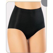 Miravm Miss Flex Siyah Lazer Kesim Yüksek Bel Bato Slip 6006