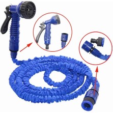 22.5 Metre Uzayan Bahçe Sulama Araç Yıkama Hortumu 7 Kademeli Başlık - Lisinya