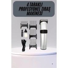 Hassas Ciltlere Özel Saç Sakal ve Vücut Kuaför Tipi Şarjlı Tıraş Makinesi ( Lisinya )