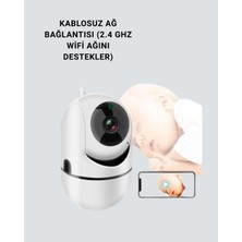 1080P Wifi Akıllı Güvenlik Kamerası – Pan & Tilt, Hareket Takip ve Iki Yönlü Ses - Lisinya