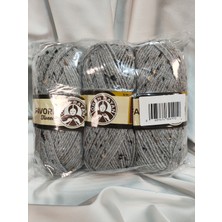 Ören Bayan Favori Tweed Gümüş El Örgü Ipi (3 Adet) - Renk: 007B