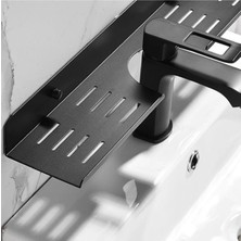 UltraMint Şeffaf Metal Çok Amaçlı Mutfak ve Banyo Düzenleyici 50 cm