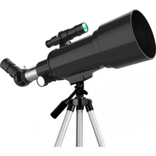 400X70MM Açıklıklı Refrakter Teleskoplar (15X150X), Telefon Adaptörlü Reflex - Lisinya