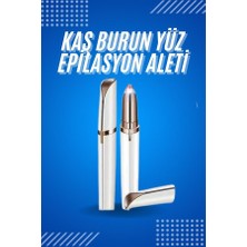 Yüz Epilatör Kıl Kaş Bıyık Tüy Alma Aleti Kaş Bıyık Alma Epilatörü - Lisinya