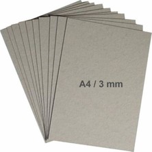 Mukavva Karton 3 mm Kalınlığında - Pürüzsüz - A4 | Smart Paper Label