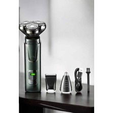 Yüksek Performanslı 3 Başlıklı Profesyonel Tıraş Makinesi - Lisinya