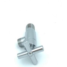 Dayanıklı 4 Kollu Taharet Musluğu Tuvalet Klozet Krom Musluk ( Lisinya )