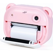 Dijital Video Kayıt Fotoğraf Çocuk Kamerası Anlık Termal Resim Kağıt Baskılı Vtn-09 - Lisinya