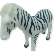 Hayvan Figürleri - Vahşi Hayvanlar 9 cm - Zebra (Lisinya)