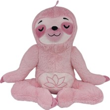 PL62483 - Peluş Yogacı Tembel Hayvan 40 cm 3 Ast (Lisinya)