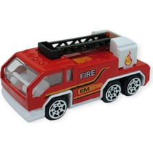 Iş Araçları Serisi - Itfaiye Araç Seti 5 Parça 7 cm - TH733 (Lisinya)