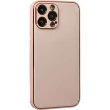 LTG Nova Newface Iphone 13 Kılıf Coco Deri Silikon Kapak - Pudra