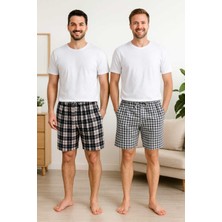 Tenra 2 Adet Erkek Şort Pamuklu Avantajlı Paket