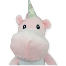 Peluş Sevimli Hayvanlar 20 cm - Açık Pembe Unicorn (Lisinya)