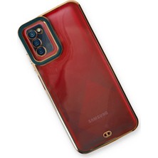 LTG Nova Newface Galaxy A03S Kılıf Liva Lens Silikon - Yeşil
