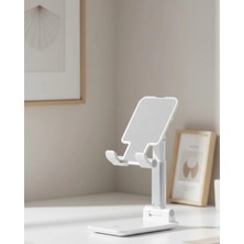 Butik Bfs Abs Plastik Gövdeli Katlanabilir Telefon Standı Ev ve Ofis Kullanımı