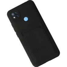 LTG Nova Newface Redmi 9c Kılıf Kelvin Kartvizitli Silikon - Siyah