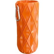 Mottopi Elmas Desenli Bira Kılıfı,Bira Çorabı,Şişe Kılıfı,500 ml Şişe Kutu-TURUNCU
