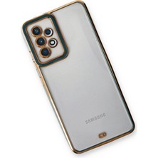 LTG Nova Newface Galaxy A53 5g Kılıf Liva Lens Silikon - Yeşil
