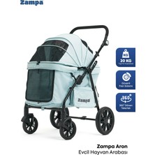 Zampa Aron Kedi & Köpek Arabası 52*107*83 cm